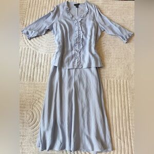 NWT Linen Tank Dress and Blouse